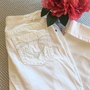 Big Star white capris